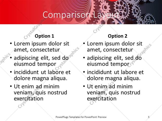 PowerPoint Template - Print Slide