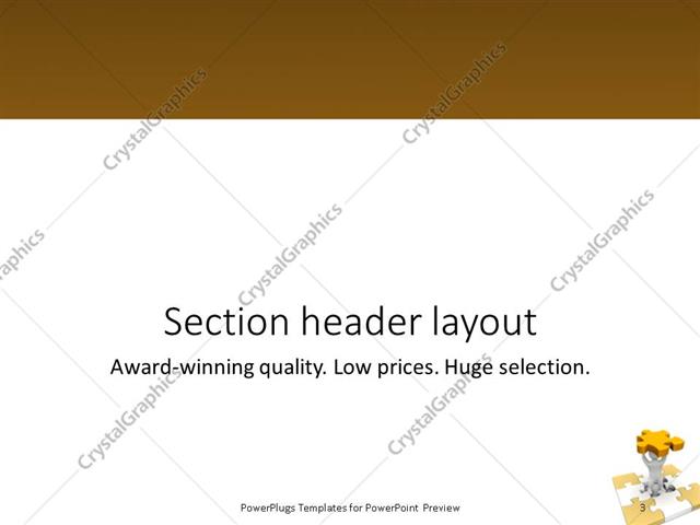 PowerPoint Template - Print Slide