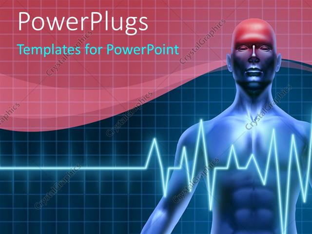  Presentation with brain - Man with headache and heartbeat pulse shown