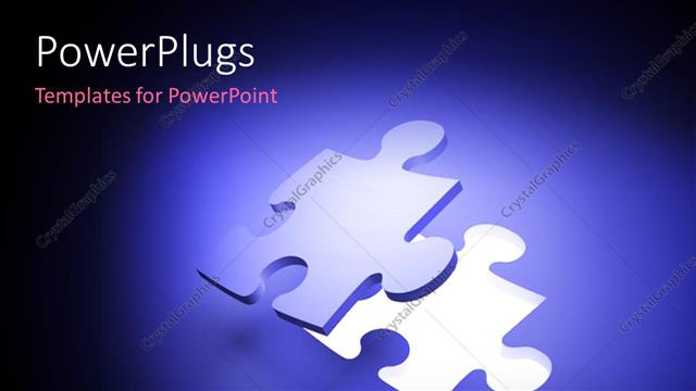  Presentation with solution - The missing puzzle piece fit in the place with blue color