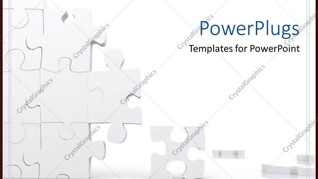  Presentation with problem solution - Missing puzzle pieces falling apart problem solution business