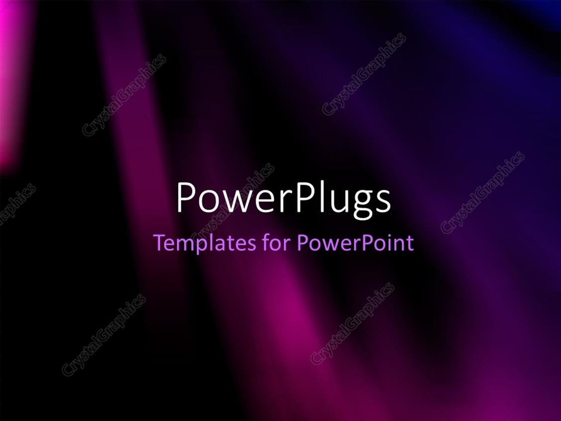 PowerPoint Template Motion blur abstract background (32535)