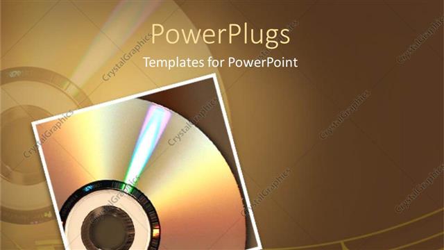  Presentation with stretch - ?musical CD with a stretch of musical note mirrored on?the surface?