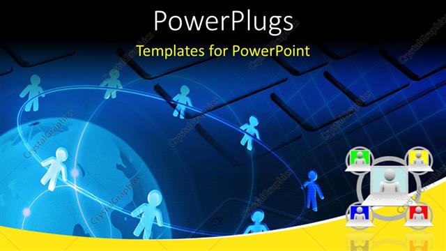  Presentation with social - Network connectivity between people and computers
