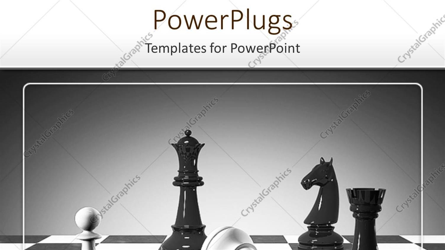 Featuring a Number of Chess  Pieces on the Chess Board