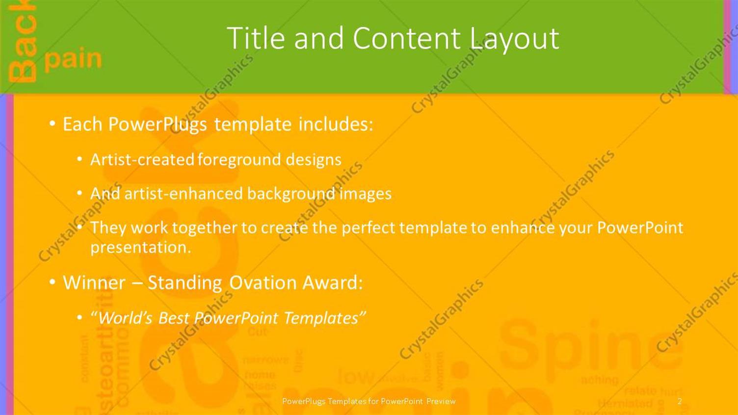 Premium Template for PowerPoint & Google Slides (2667)