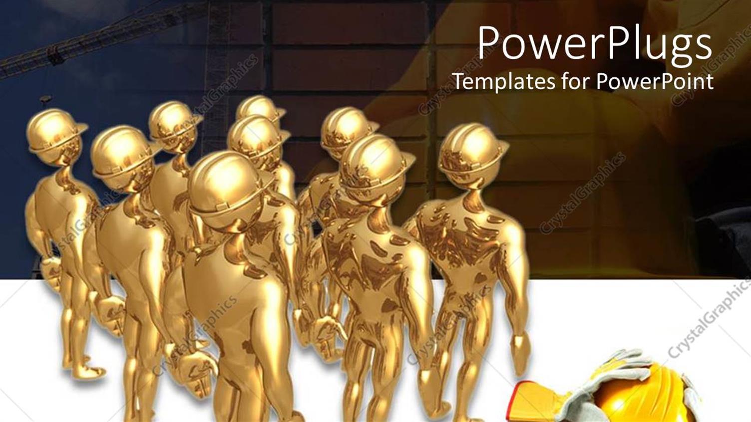 Featuring a Number of Construction Workers Waiting for an Order