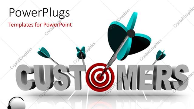  Presentation with customers - A number of darts off target