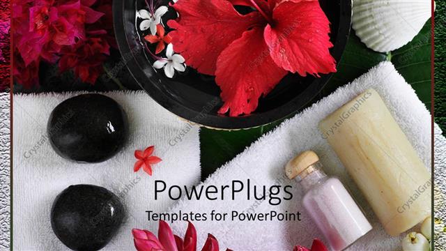  Presentation with elements - A number of elements necessary for a spa