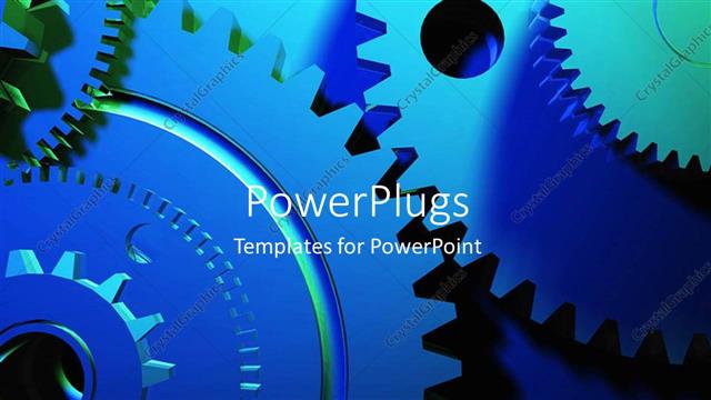  Presentation with industry - A number of gears in the background