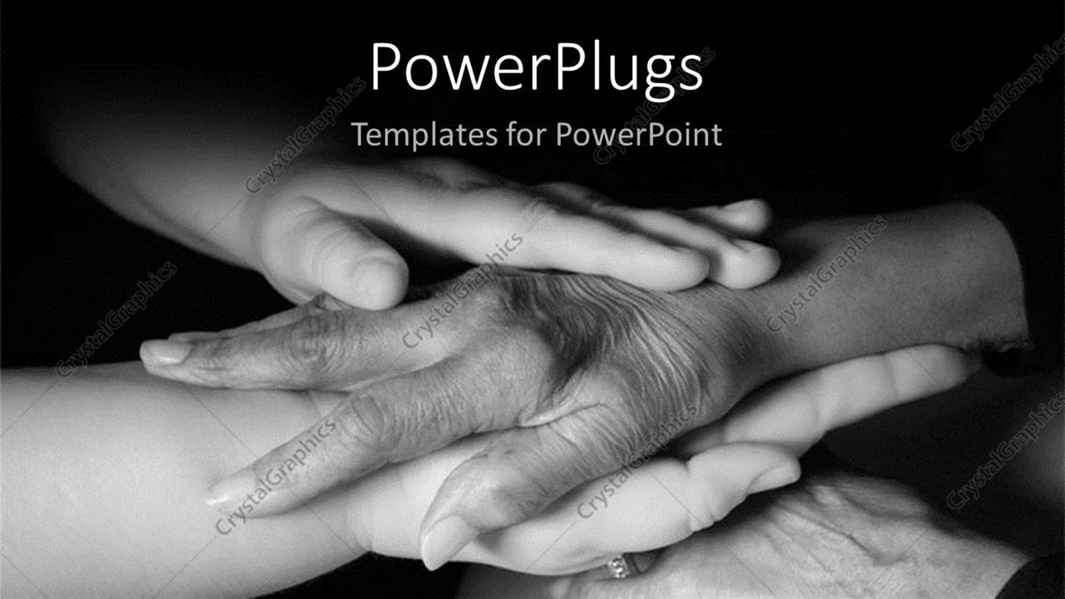 Featuring a Number of Hands Above Each other