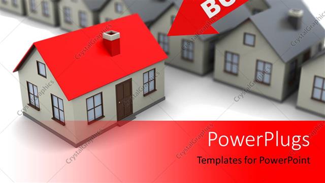  Presentation with property - A number of houses with one in the front