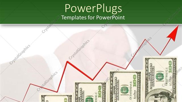  Presentation with money notes - A number of hundred dollar notes