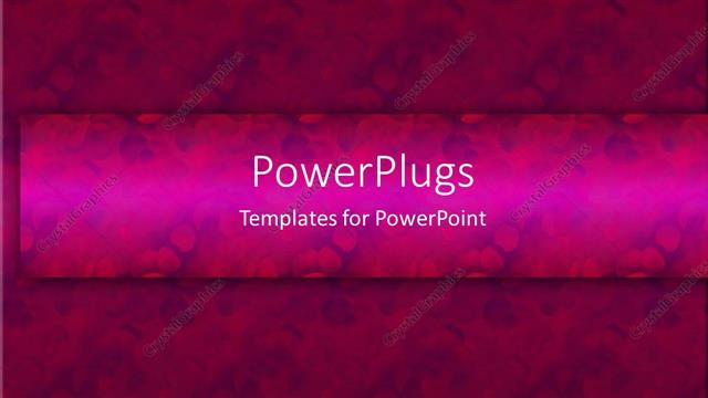  Presentation with patterns - A number of patterns in the background