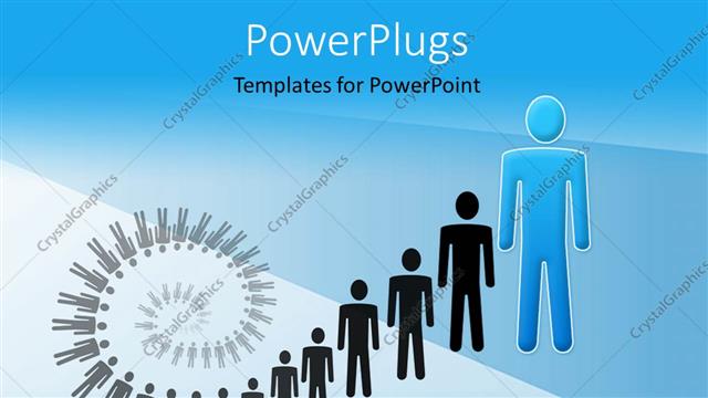  Presentation with leadership - A number of people with a bluish background