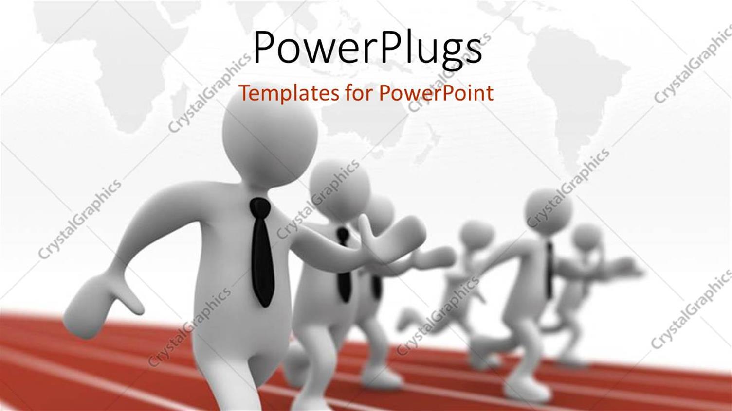 Featuring a Number of People Running in a Race