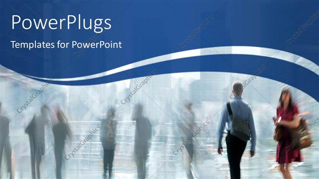  Presentation with professionals - A number of professionals in the background