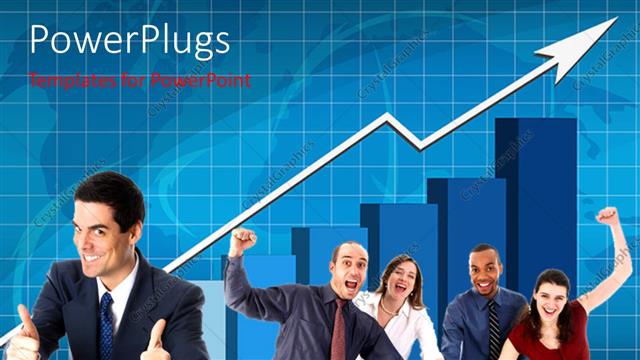  Presentation with professionals - A number of professionals with bar in the background