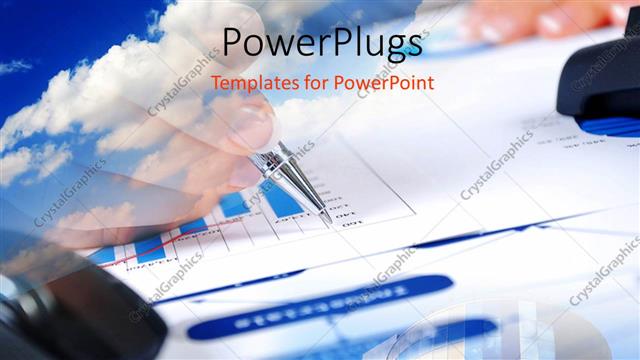  Presentation with finance - A number of professionals dealing with business stuff