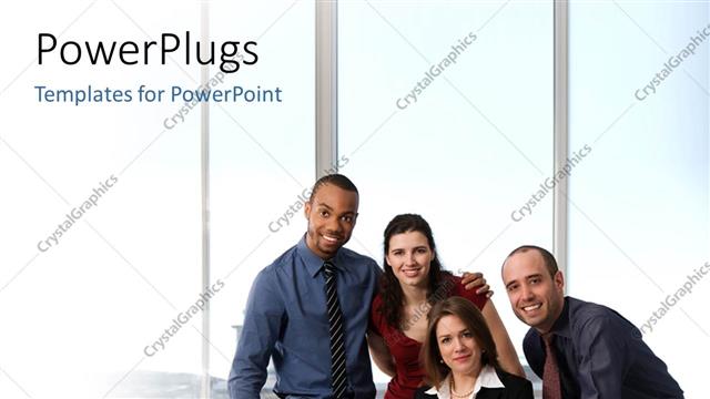  Presentation with office - A number of professionals in the office