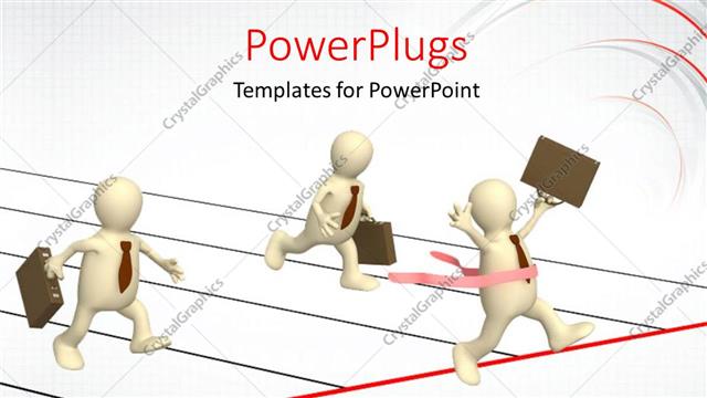  Presentation with winner - A number of professionals in a race