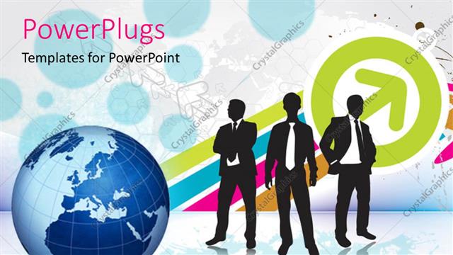  Presentation with professionals - A number of professionals with various kind of signs