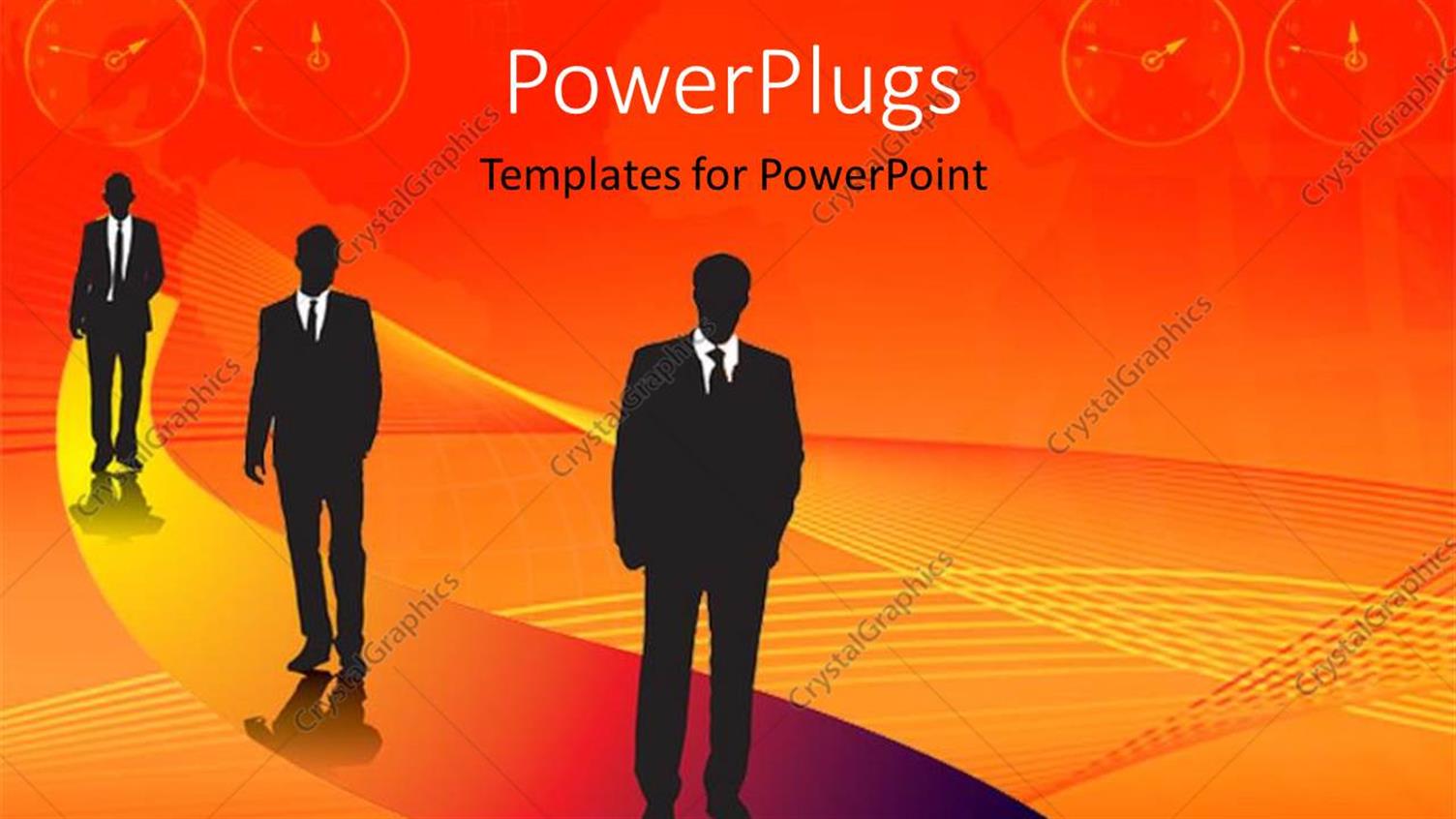 Featuring a Number of Professionals with Yellowish Background