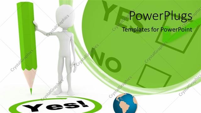  Presentation with choice - A number of signs and  person with the choice to make