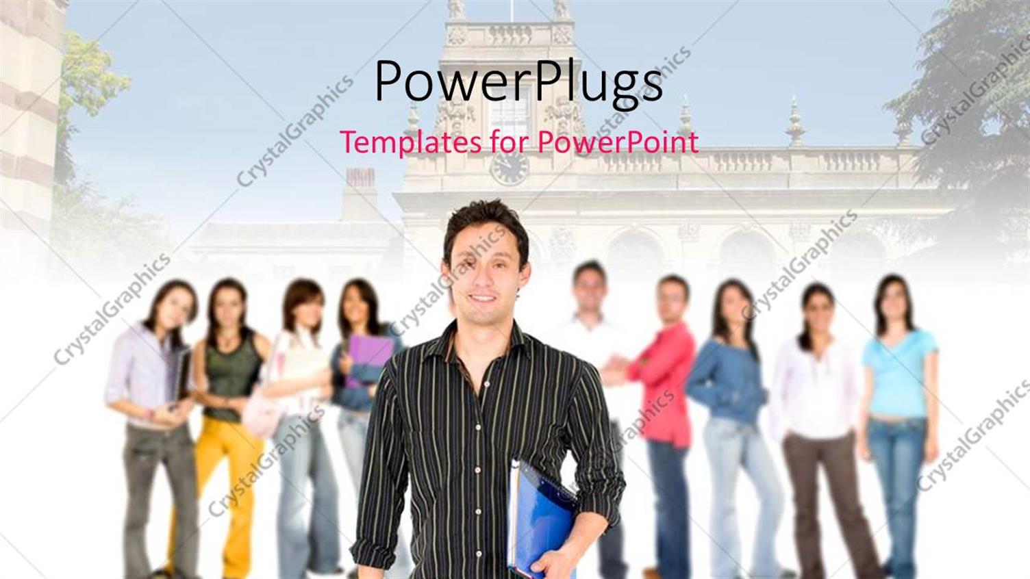 Featuring a Number of Students with a College in Background