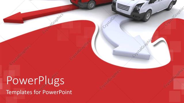  Presentation with vehicles - A number of vehicles all going in different directions