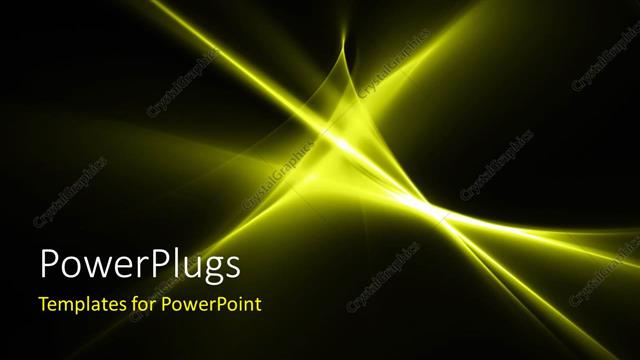  Presentation with flames - A number of yellowish lines and a blackish background