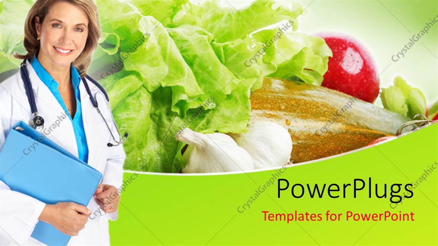 Featuring a Nutritionist with Salad in the Background