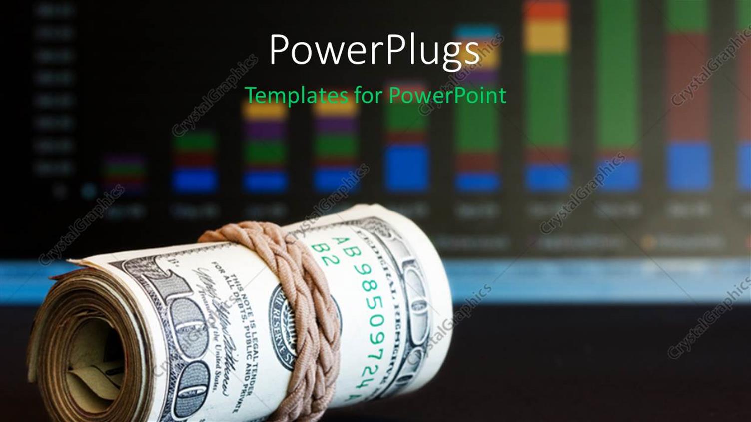 Featuring One Hundred Dollar Notes Roll Witin Financial Annual Report Chart