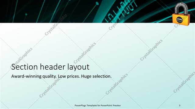 PowerPoint Template - Print Slide