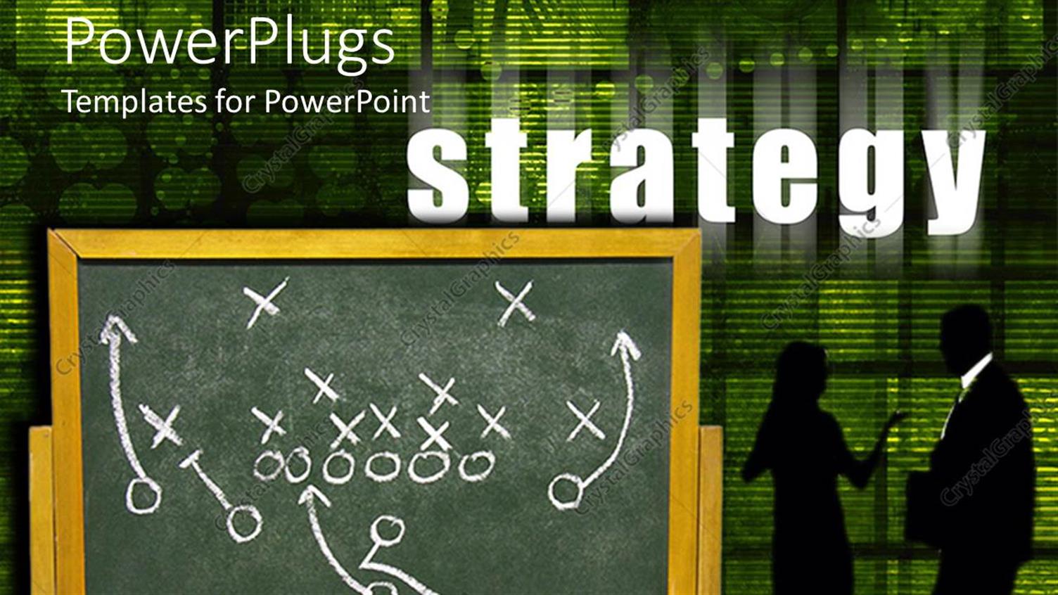 Featuring a Pair of Professionals with a Blackboard