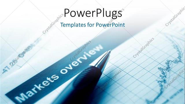  Presentation with pen - A pen and paper with text that spell out the words