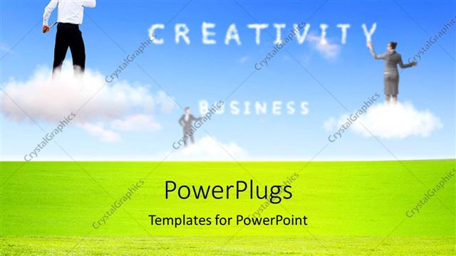  Presentation with create - People trying to create the words related to technology