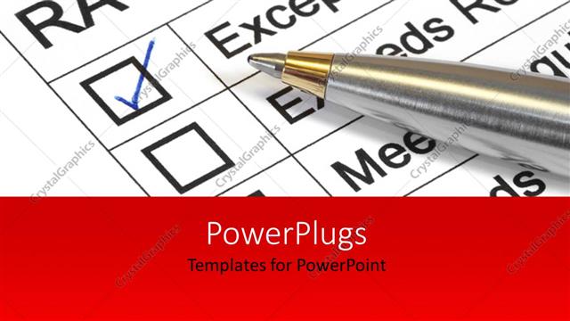  Presentation with customer service - Performance appraisal customer service rating with exceptional rating marked with ballpoint pen