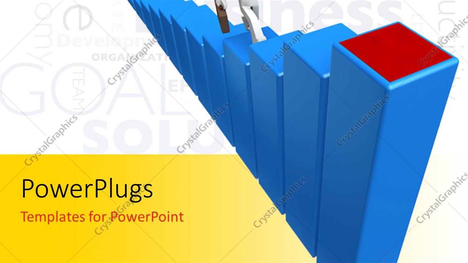 Featuring a Person Climbing Through the Bars with White Background