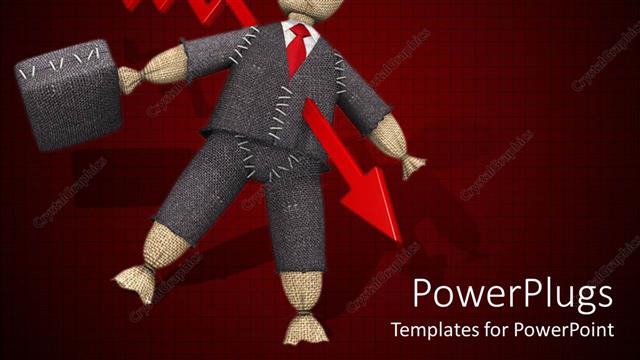  Presentation with doll - A person concept with the help of a stuffed doll