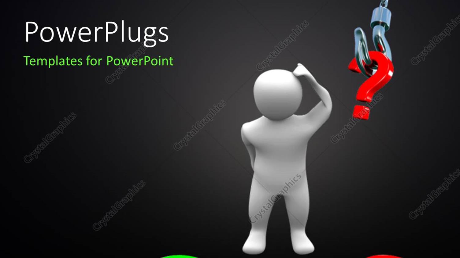 Featuring a Person who is Confused to Select One Option or the other