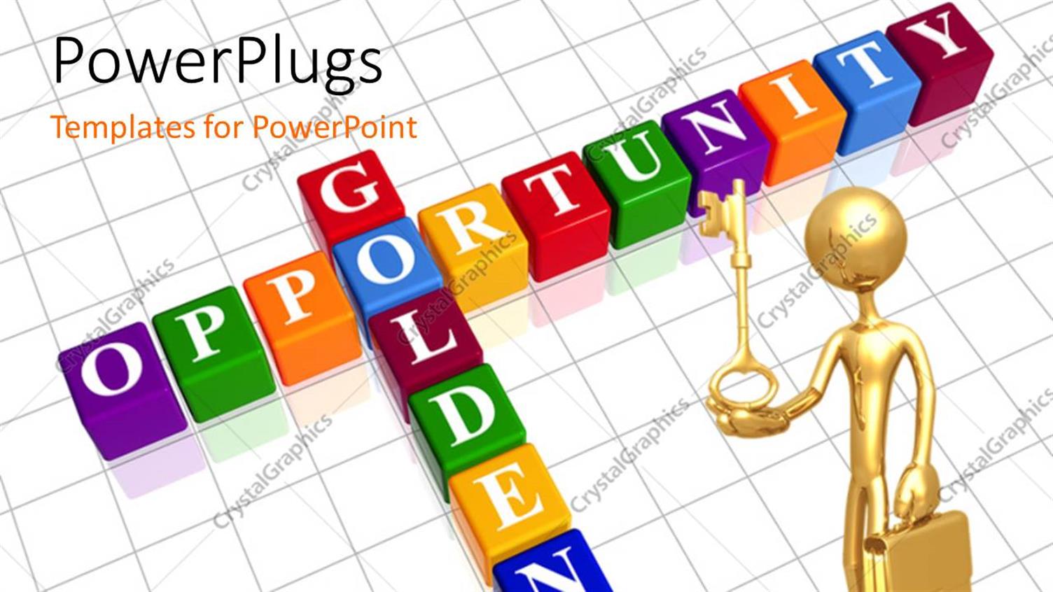 Featuring a Person with a Key and a Number of Dices in Background