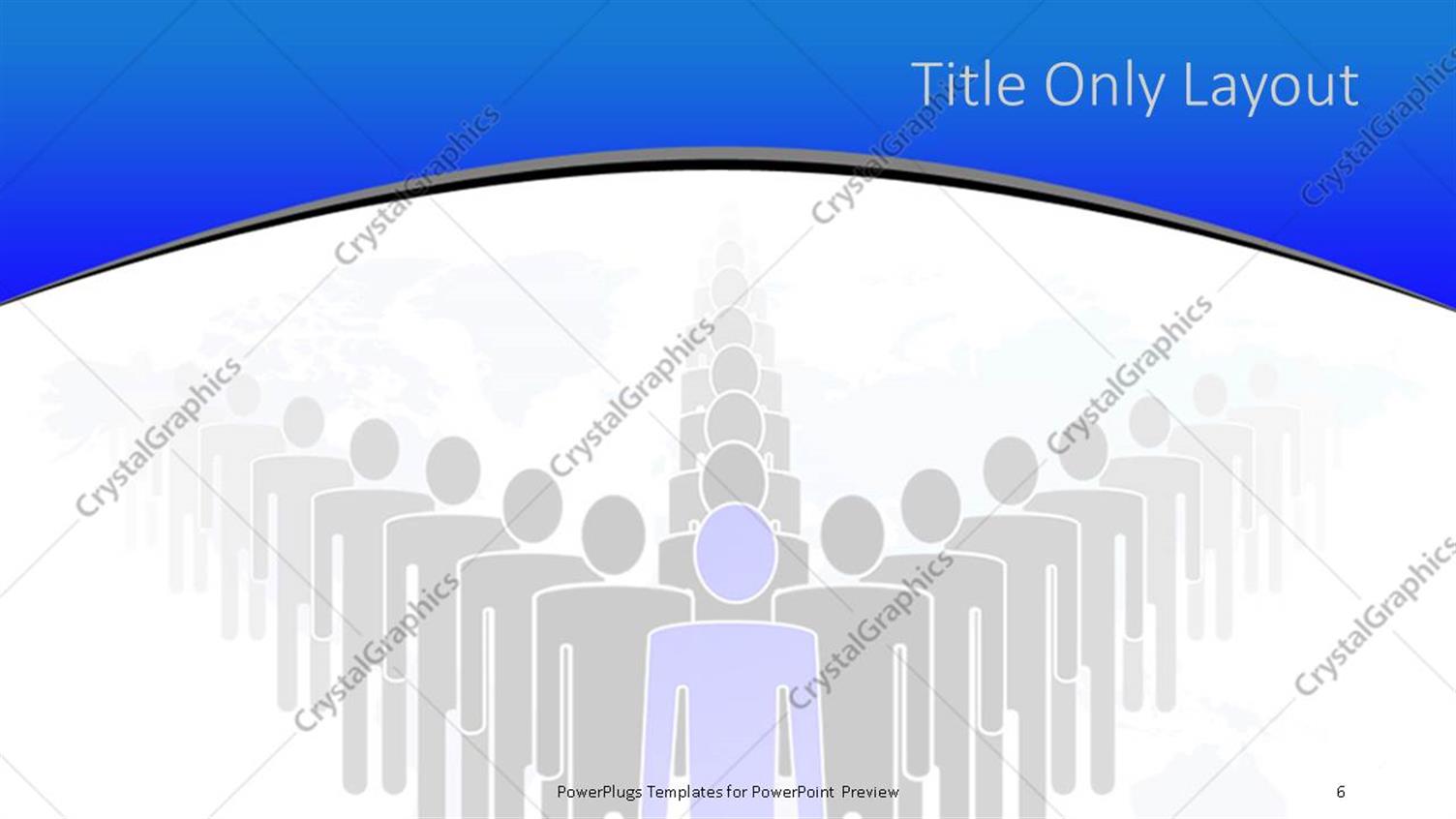 PowerPoint Template A Person Leading A Group Of People 28798 