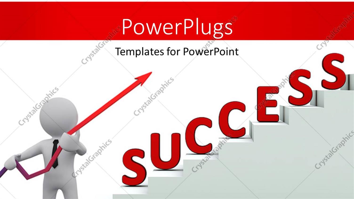 Featuring a Person Pointing Towards the Success