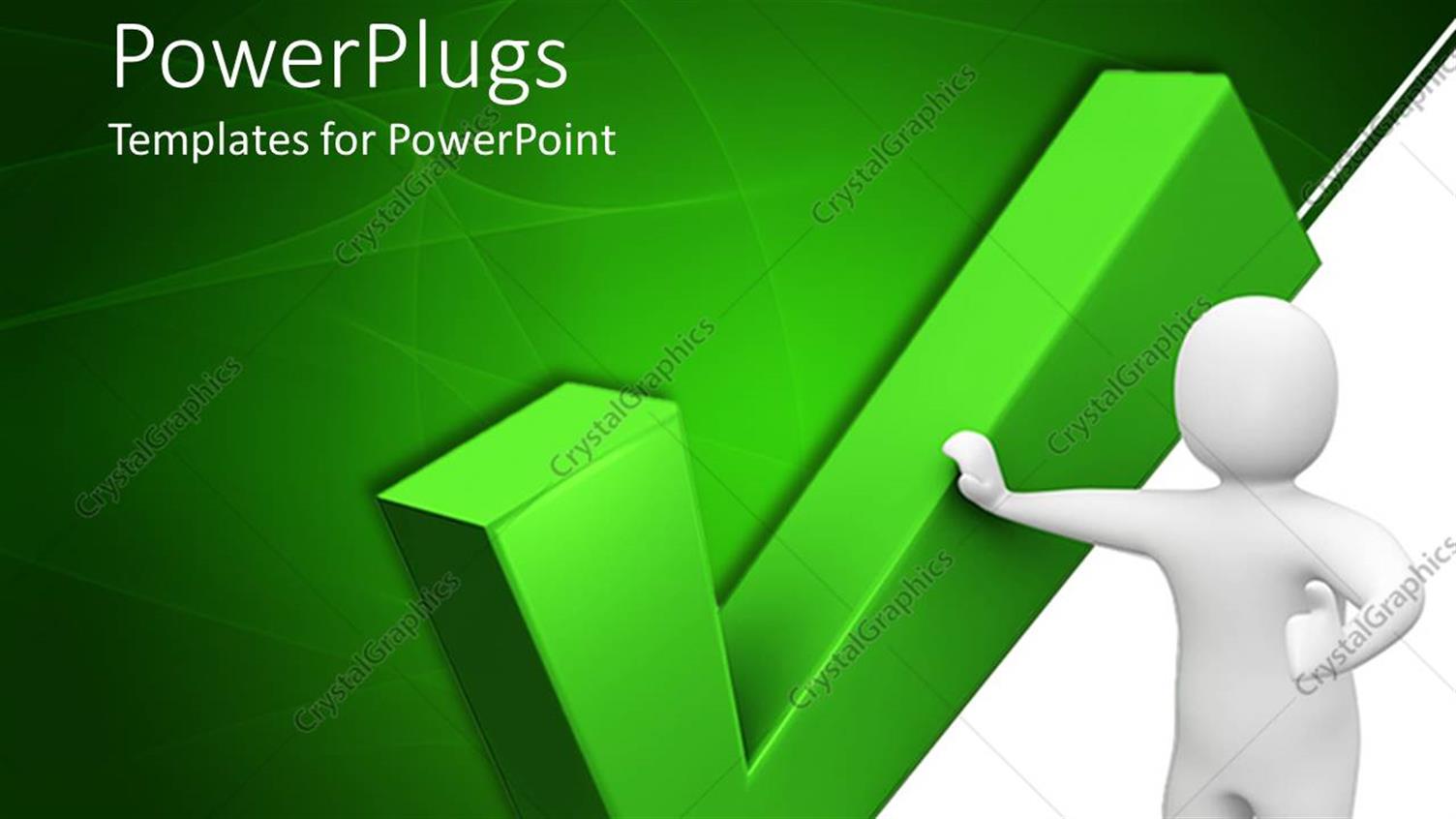 Featuring a Person with the Tick Sign