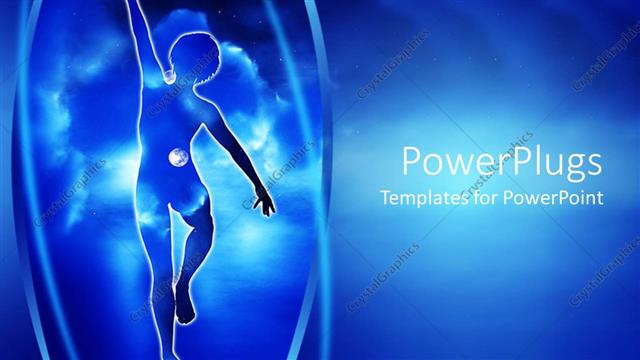  Presentation with stars - A person trying to reach the sky