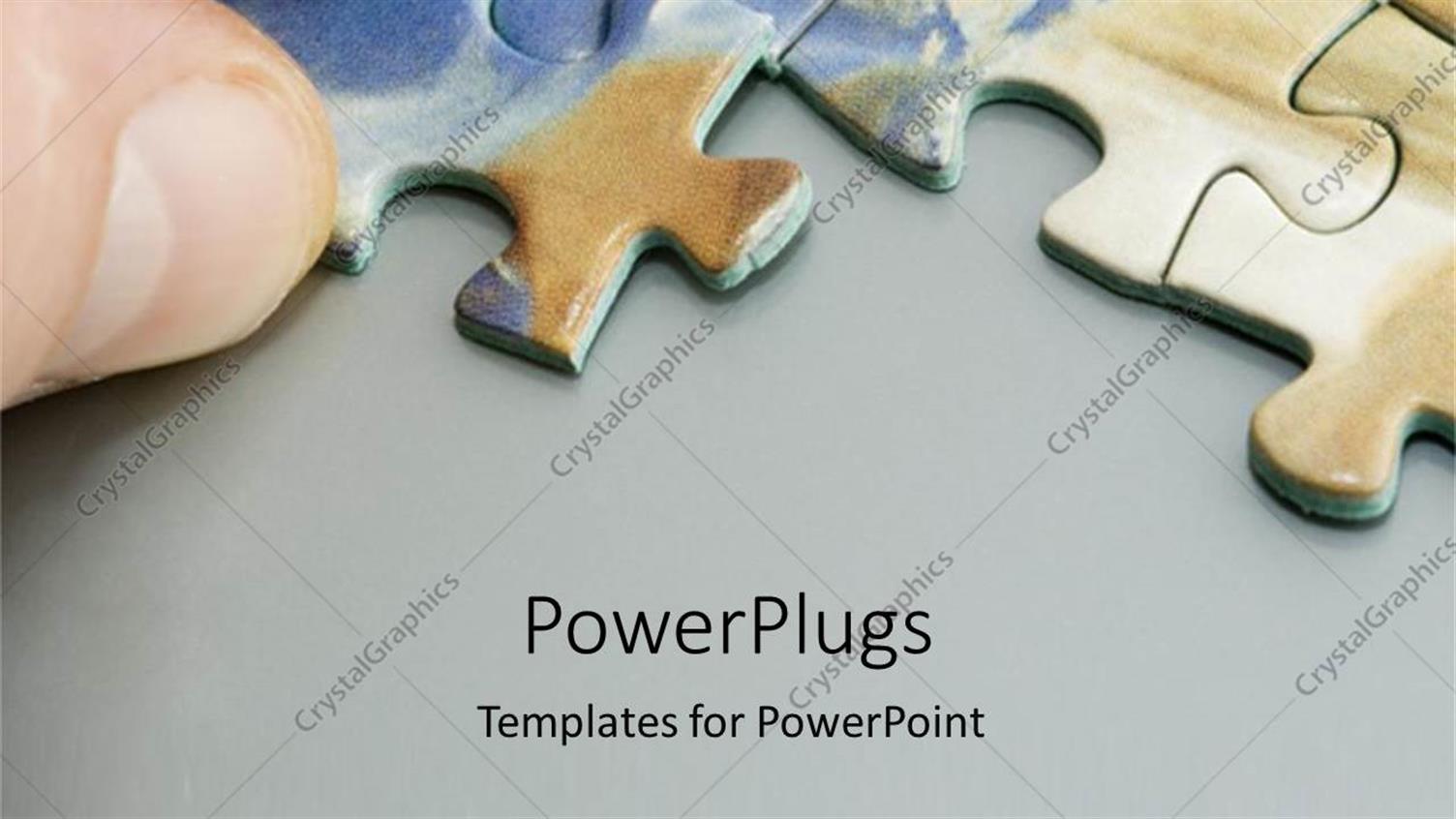 Featuring a Person Trying to Solve a Jigsaw Puzzle