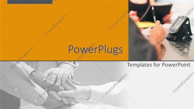  Presentation with financial - A person working on financial terms