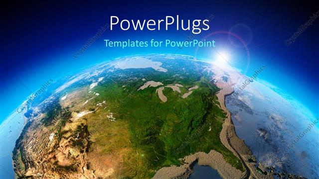  Presentation with disaster - The picture of Earth from the space