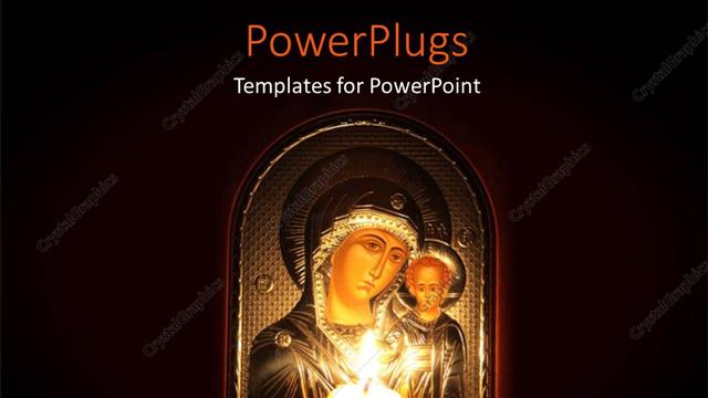  Presentation with baby jesus - A picture frame of Mother Mary and Baby Jesus